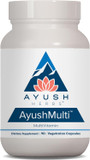 Ayush Herbs Ayush Multi - Multi Vitamin Capsules, Multivitamin With Iodine & Zinc For Men & Women, Daily Vitamin & Mineral Support For Adults - 90 Vegetarian Capsules (1 Count)