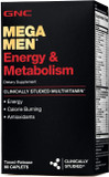 Gnc Mega Men Energy & Metabolism Multivitamin | Increased Energy, Metabolism And Calorie Burning | 90 Count Gnc Mega Men Energy & Metabolism Multivitamin | Increased Energy, Metabolism And Calorie Burning | 90 Count