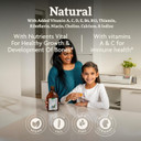 Floradix Kinder Love Children'S Multivitamin - Liquid Multivitamin For Kids With Vitamins A, C, D & E, Calcium & More - Vegetarian, Non-Gmo, Gluten-Free - 8.5 Fl Oz