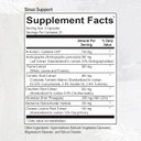 Equilife - Sinus Support, With Berberin & Licorice Root To Help Promote Nasal Congestion, Mucus Relief, And Sinus Relief, Rich With Antioxidants And Amino Acids, Gluten-Free (20 Servings)