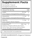 Lutein And Zeaxanthin Supplements - Best Eye Vitamins For Adults And Seniors - Organic, Vegan, Gluten-Free, Non-Gmo - 1-Month Supply - 30 Capsules - Premium Eye Health Supplement