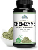 Optimal Health Systems Chemzyme | Proprietary Phthalate Detox Enzymes + Gluten/Dairy Digestion | Protection From Micro Plastics | 60 Capsules