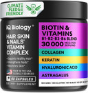 Biotin 10,000 Mcg Supplement For Hair Growth With Collagen & Keratin For Hair Loss & Thinning Hair - Hair Skin And Nails Vitamins For Women & Men - Healthy Regrowth, Skin Glow & Nail Repair - 60 Caps Biotin 10,000 Mcg Supplement For Hair Growth With Collagen & Keratin For Hair Loss & Thinning Hair - Hair Skin And Nails Vitamins For Women & Men - Healthy Regrowth, Skin Glow & Nail Repair - 60 Caps