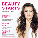 Multi Collagen Complex 200Mg + Biotin 3000Mcg + Vitamin C 50Mg Per Serving! Promotes Healthy Hair, Beautiful Skin, And Nail Support! 120 Capsules, 60 Day Supply