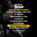 Mutant Hardcore Bcaa - Pre, Intra Or Post Workout  Bcaa Next Level Branched-Chain Amino Acids Supplement  Hydration + Recovery - 30 Serving - Grape