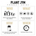 Plant Jym Oatmeal Cookie Gourmet Dairy Free Plant Protein For Recovery, 5G Bcaa, Lactose Free, Gluten Free For Men & Women 2Lbs