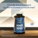Mrm - Hmb 1000, Muscle Maintenance, Helps Improve Muscle Strength And Body Composition (60 Count)