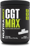 Nutrabio Cgt-Max Powder- Creatine, Glutamine And Taurine To Support Muscle Recovery And Strength - 40 Servings - Tropical Fruit Punch