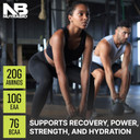 Nutrabio Intra Blast Bcaa Powder Amino Acid Supplement, Electrolyte & Hydration Blend, Intra, Pre Workout & Muscle Recovery, 20G Eaa Amino Acids Powder, 5G Glutamine- Tropical Fruit Punch, 30 Serving