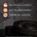 Body Fortress 100% Pure Glutamine Powder, 300G Jar (1Ct), Nutrient Replenishment Powder For Post-Workout Recovery Glutamine Supplement