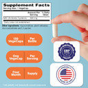 Health Thru Nutrition Nac N-Acetyl-Cysteine 600Mg 60 Capsules | Vegan Certified | The Purest Nac Supplement | Supports Healthy Lung, Liver Functions & Cellular Health | Non-Gmo Soy & Gluten Free