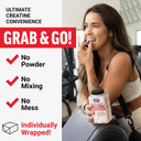 Force Factor Legendary Creatine Chews, 5G Creatine Monohydrate, Build Muscle, Improve Strength & Recovery, Support Memory & Cognitive Function, Sugar Free, Berry Blast, 60 Soft Chews