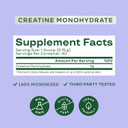 Bloom Nutrition Creatine Monohydrate Powder, 5G Micronized Creatine Per Serving, Supports Muscle Recovery, Strength, Endurance, Pre Or Post Workout, Gluten Free, Non Gmo, Unflavored, 40 Svg, 7.3 Oz