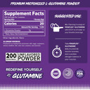 Finaflex Pure Glutamine, Unflavored - 2.2 Lbs - Ultimate Muscle Recovery Powder - Reduces Muscle Breakdown & Supports Nitrogen Levels - 100% Pure L-Glutamine - 200 Servings