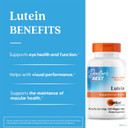 Doctors Best Lutein With Optilut, Supports Eye Health, Non-Gmo, Gluten Free, Soy Free, Vegan 120 Veggie Caps