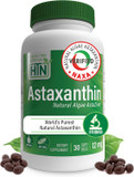 Health Thru Nutrition Astaxanthin Triple Strength 12Mg Supplement 120 Softgels | Astazine From Algae Organically Grown In Pristine Himalayan Water | Skin And Vision Support