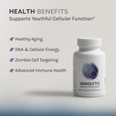 Senolytic Longevity Supplements - Optimize Cellular Aging, Help Support Cognitive Function & Neurological Processing - With Resveratrol, Pterostilbene & Quercetin (30 Capsules)