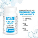 Supersmart - Macula Plus (High Potency Complex) - With Lutein, Zeaxanthin, Astaxanthin, Cyanidin 3-Glucoside - Advanced Eyes Supplement | Non-Gmo & Gluten Free - 60 Softgels