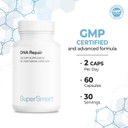 Supersmart - Dna Repair - Anti Aging Supplement - Antioxidant Supplement - With An Anti-Mutagenic Activity - Repairs Molecular System | Non-Gmo & Gluten Free - 60 Vegetarian Capsules