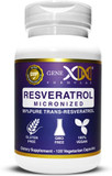 Genex Formulas 99% Micronized Trans-Resveratrol With Bioperine For Absorption 1000Mg | Pure Organic Pharmaceutical Grade Trans-Resveratrol Capsules For Healthy Aging, 120 Capsules (3)