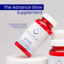 Relumins Advance Nutrition Gluta 1000 - Reduced L-Glutathione, Alpha Lipoic Acid & Rose Hips - Antioxidant Support For Skin & Overall Wellness - 30 Veg Capsules X 5 Bottles (75-Day Supply)