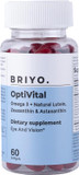 Briyo Optivital For Eye Health - Lutein And Zeaxanthin From Marigold Flower Extract, Astaxanthin (Microalgae), And Omega 3 - Eye Supplement, 60 Count