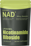 Nmnh Supplement Alternative -Liposomal Nad+ & Resveratrol Supplement  90 Capsules, Enhanced Absorption Technology For Cellular Health, Energy Support & Mental Focus | Non-Gmo, Gluten-Free