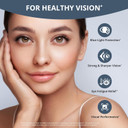 Nubest Areds 2 Eye Vitamins Eye Health With Beta Carotene Carrot Powder, 20Mg Lutein, 4Mg Zeaxanthin, Bilberry, Grape Seed, Bioperine, B-Complex, Multivitamin For Eye Health - 120 Vegan Capsules