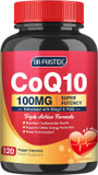 Coq10 100Mg With Pqq & Shilajit - High Absorption Coenzyme Q10 Supplement Enhances Mitochondrial, Powerful Antioxidant For Heart Health & Energy-Production, 120 Veggie Capsules Coq10 100Mg With Pqq & Shilajit - High Absorption Coenzyme Q10 Supplement Enhances Mitochondrial, Powerful Antioxidant For Heart Health & Energy-Production, 120 Veggie Capsules