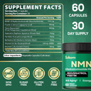 8In1 Nmnh - Nmn Supplement Alternative - Nad Supplement To Support Nad+ Levels Added Fisetin, Resveratrol, Quercetin, Turmeric, Berberine, Vitamin D3 & C - 60 Count For 30 Days