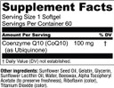 Live Conscious Coqwell - Coq10 Heart, Brain, And Vascular Health Support, Coenzyme Q10 Ubiquinone - 60 Softgels - 60 Day Supply