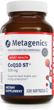 Metagenics Coq10 St-100 Mg Coenzyme Q10 Supplement - Antioxidant As Ubiquinone - For Energy Production & Heart Function* - Non-Gmo & Gluten-Free - 120 Softgels