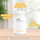 Supersmart - Luteolin 100Mg Per Day (80% Flavonoid) - Brain, Memory & Nervous System Support Supplement | Non-Gmo & Gluten Free - 60 Vegetarian Capsules