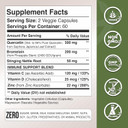 Quercetin With Vitamin C And Zinc - Nettle Quercetin - Quercetin 500Mg - Quercetin With Bromelain - Zinc Quercetin + Vitamin D3 - 120 Veggie Caps - (Non-Gmo, Gluten-Free, Vegan) - 2 Month Supply