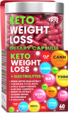 Keto Weight Loss Diet Pills, Natural Appetite Suppressant, Fat Burner For Women And Men With Apple Cider, Green Coffee Bean Extract, Curb Cravings & Hunger, Metabolism Booster Supplement - 60 Capsules