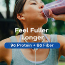 Gnc Lean Shake Classic Meal Replacement Powder, Clinically Proven Weight Management, High Fiber With 23 Vitamins And Minerals, Healthy Cholesterol Levels, 9G Protein, Oat Fiber, Vanilla Bean, 16