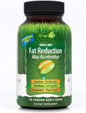 Irwin Naturals Triple-Diet Fat Reduction Max Accelerator - Supports Healthy Weight Management - 72 Liquid Soft-Gels
