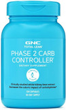 Gnc Total Lean Phase 2 Carb Controller, Decreases Calorie Impact From Carbohydrates, 120 Capsules