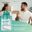 Herbtonics Oxygen Based Colon Cleanse And Detox Digestive System Formula | With Apple Cider Vinegar | Colon Cleanser Pills For Adults | 90 Gluten Free Vegan Capsules