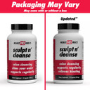 Health Direct Sculpt N' Cleanse - Herbal Colon Cleanse For Digestive Health & Regularity - Natural Detox & Gut Flush Supplement - 50 Veggie Capsules