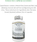 Capracleanse By Mt. Capra | Effective Cleansing Of Gi Tract With All Natural And Non-Gmo Ingredients | 30 Servings - 180 Capsules