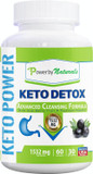 Power By Naturals Keto Detox & Support  Herbal Blend For Energy & Digestive Balance  60 Capsules