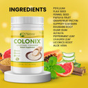 Colonix Intestinal Cleanser, All-Natural Daily Fiber, Colon Detox And Cleanse, Supports Healthy Colon, Intestines, Gut, 30 Day Serving, 12.7 Oz