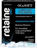 Ocusoft Retaine Cmc Preservative-Free Artificial Tears For Long-Lasting Relief Of Dry Eyes  Carboxymethylcellulose Sodium 0.5% - 30 Sterile Single-Dose Containers