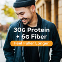 Gnc Lean Shake 25 Meal Replacement Powder, Weight Management, With 25G Protein And High Fiber, Keto, Chocolate Peanut Butter, 16 Servings