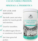 Clean Whole Protein + Minerals & Probiotics | Grass-Fed Goat Milk Protein, Contains Casein And Whey Protein, No Sweeteners, No Flavors | 17 G Protein Per Serving | 13 Servings - 14.1 Oz
