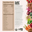 Plant Meal Replacement Shake - Vanilla - 25G Of Plant Based Vegan Protein Powder, 76+ Organic Superfoods, Vitamins & Minerals, Mushrooms, Super Greens, Digestive Enzymes & Probiotics - 1 Serving