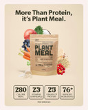 Plant Meal Replacement Shake - Vanilla - 25G Of Plant Based Vegan Protein Powder, 76+ Organic Superfoods, Vitamins & Minerals, Mushrooms, Super Greens, Digestive Enzymes & Probiotics - 15 Servings