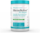 Greens First Menosolve Plus Probiotics Powder - Natural Relief For Menopause Symptoms - Non-Gmo/Dairy-Free/Soy-Free - With Red Clover Flower, Magnesium & Moringa Leaf (30 Servings)