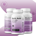 Boric Acid Suppositories For Women, 600 Mg, 30 Vaginal Use Capsules - Ph Balance Pills, Intimate Health Support, Yeast Infection Treatment, Made In Usa